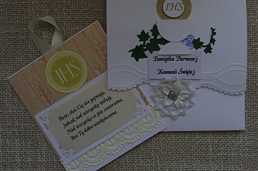 #KartkaRęcznieRobiona #NaKomunię #ZOkazjiPierwszejKomunii #quilling #komunia #komunikna #HandMade