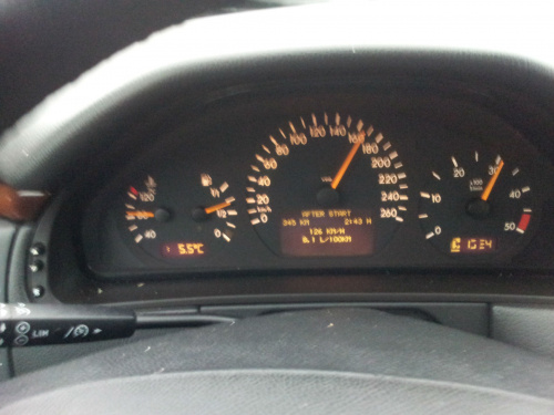 licznik i zużycie paliwa 320 CDI #Mercedes320CDI