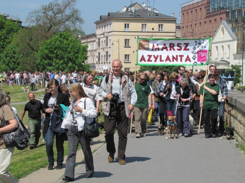 Marsz Azylanta. Kraków 19.05.2012