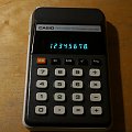 Stary kalkulator #CasioM1Calculator