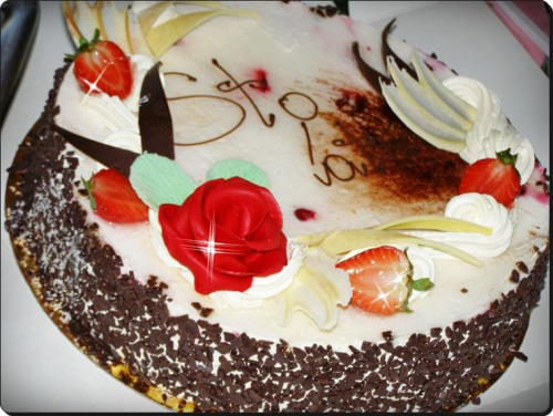 tort urodzinowy dla Mani :)