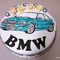 BMW dla Wojtka #BMW #tort #samochód #auto