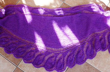 szal na drutach #semele #szal #druty #dziewiarstwo #ażur