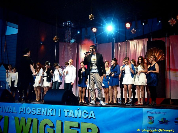 Muszelki Wigier 2012; koncert Małgorzaty Janek, Kamila Mokrzyckiego i Suwałki Gospel Choir; Suwałki 15 czerwca 2012 #MuszelkiWigier #JanekMałgorzata #MokrzyckiKamil #SuwałkiGospelChoir