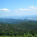 Pieniny i Jezioro Czorsztyńskie z Hali Młyńskiej #góry #beskidy #gorce #JaworzynaKamienicka #HalaMłyńska