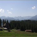 tatry..widok z Bukowiny..