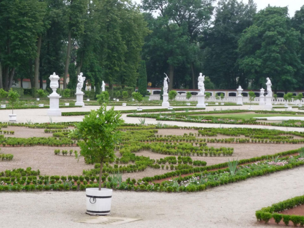 Park przy Pałacu Branickich w Białymstoku