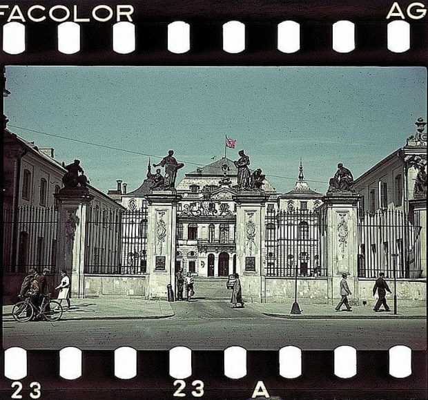 Agfacolor 1940s Bruhl Palace