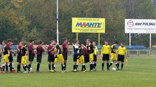 Pogoń Leżajsk - Sokół Nisko, 30.10.2011 r. - II liga podkarpacka juniorów starszych i młodszych #juniorzy #lezajsk #lezajsktm #leżajsk #nisko #PiłkaNożna #pogon #pogoń #PogońLeżajsk #SokółSokółNisko #sport