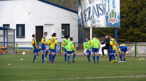 Pogoń Leżajsk - Sokół Nisko, 30.10.2011 r. - II liga podkarpacka juniorów starszych i młodszych #juniorzy #lezajsk #lezajsktm #leżajsk #nisko #PiłkaNożna #pogon #pogoń #PogońLeżajsk #SokółSokółNisko #sport