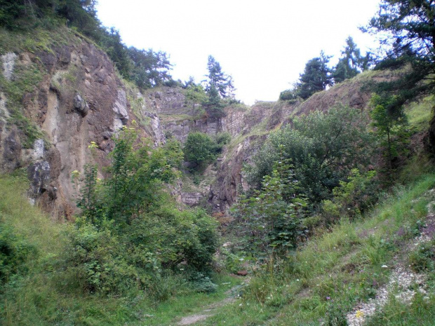 Kamieniołom andezytu u stóp Wdżaru #góry #beskidy #gorce #lubań #PrzełęczSnozka