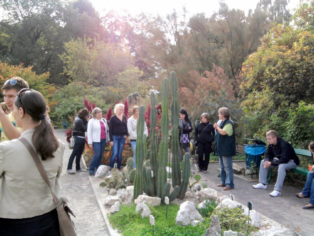 Wycieczka do Krakowa z Liceum dla dorosłych 2011 10 06 Ogród Botaniczny Park Doświadczeń (1) #Kraków