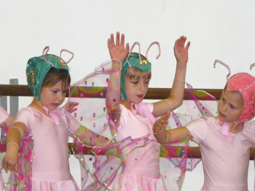 Na scenę wyfrunęły motylki. #dzieci #balet
