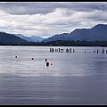 Jezioro Loch Lomond,..po prawej szczyt Ben Lomond (974 m.n.p.m).