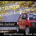Konkurs Jasień z fiacikiem #bobek #fan #fan126p #fiat #Fiat126p #kaszlak #konkurs #konkursy #MałyFiat