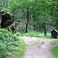 Nový les u írče koło Kuksu (Czechy) park rzeźb Betlém