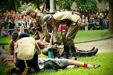 Rekonstrukcja historyczna „Nalot na Suwałki”, 31 sierpnia 2012 #RekonstrukcjaHistoryczna #Suwałki #GarnizonSuwałki