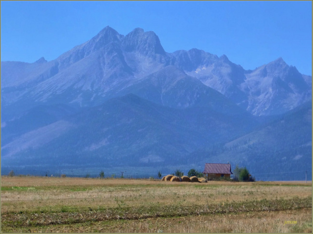 Tatry ...widok z Slovenska Ves