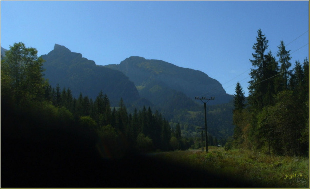 widok na tatry ..Podspady..(Słowacja)