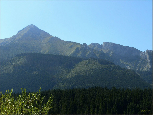 widok na tatry ..Podspady..(Słowacja)