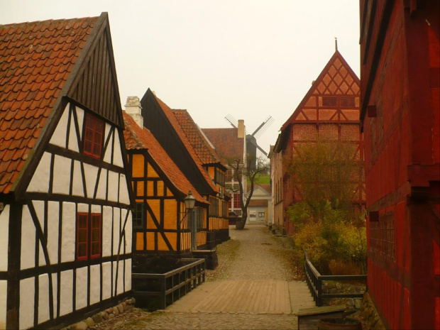 Gamle By (Stare Miasto) - żywy skansen, Aarhus, Dania