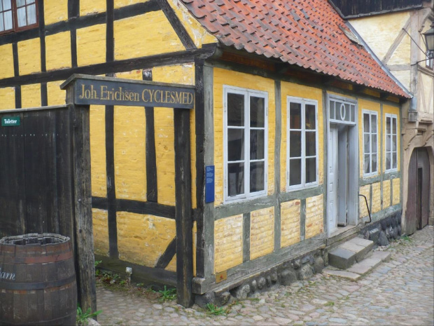 Gamle By (Stare Miasto) - żywy skansen, Aarhus, Dania