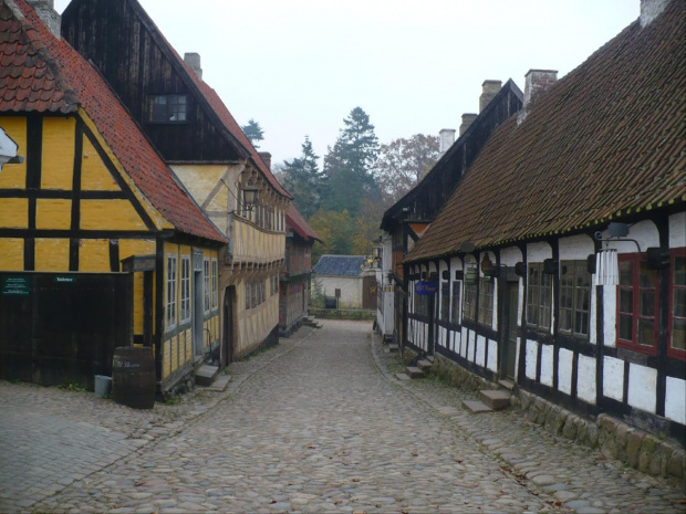 Gamle By (Stare Miasto) - żywy skansen, Aarhus, Dania