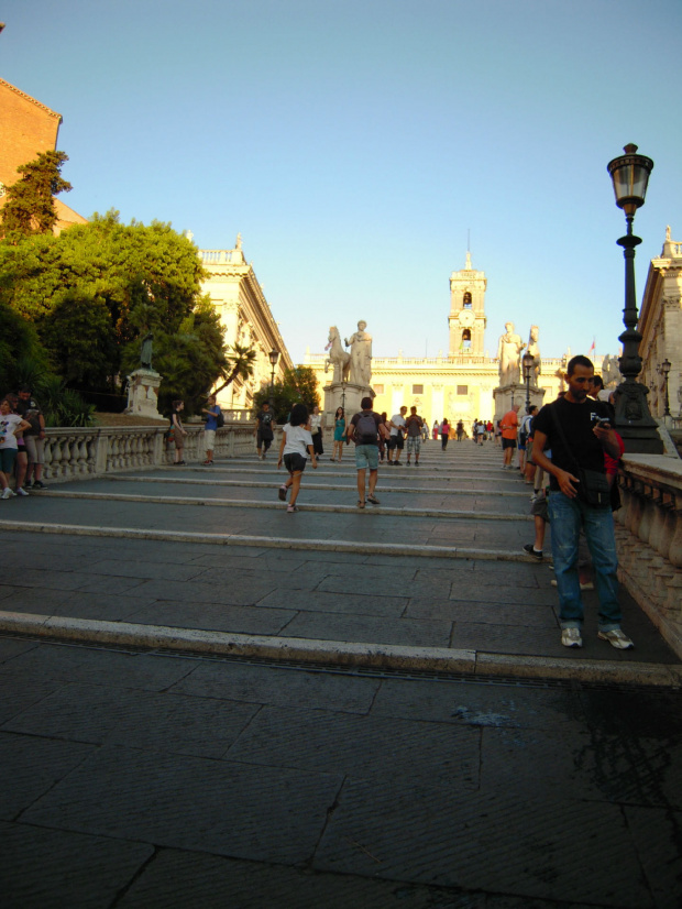 Schody Cordonata #Rzym