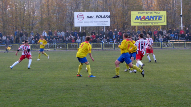 POGOŃ LEŻAJSK - ORZEŁ PRZEWORSK (1:2), 05.11.2011 r. - IV liga podkarpacka #IVLiga #lezajsk #lezajsktm #leżajsk #orzeł #OrzełPrzeworsk #PiłkaNożna #pogon #pogoń #PogońLeżajsk #przeworsk #sport