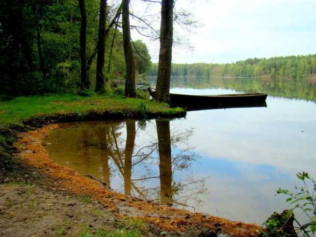 jezioro Głęboczek w Puszczy Noteckiej