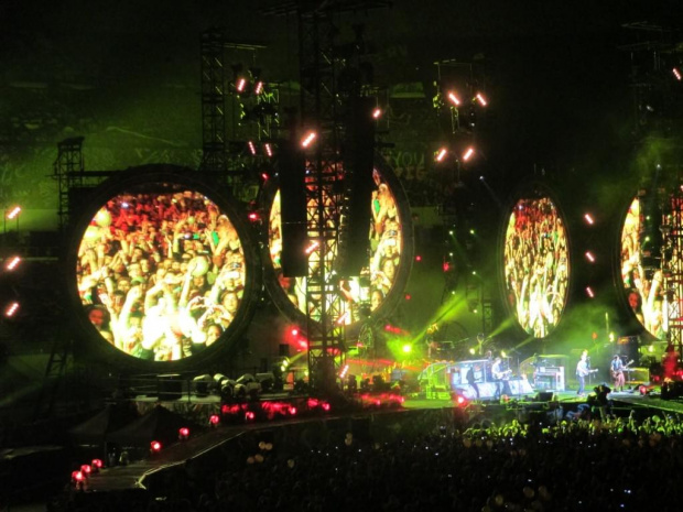 Coldplay-koncert Warszawa Stadion wrzesień 2012 #Coldplay #koncert #MarinaAndTheDiamonts