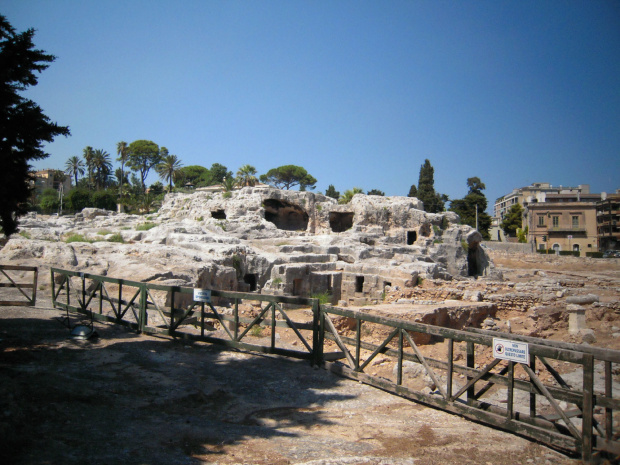 Park archeologiczny Neapolis - prawdopodobnie grób Archimedesa #Sycylia #Syrakuzy