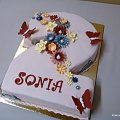 Dwójka dla Soni #dwójka #dwa #liczba #liczby #sonia #torty #tort #urodziny