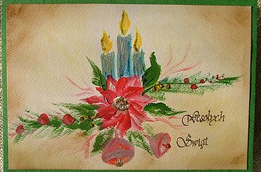 kartki ręcznie robione na Boże Narodzenie #BożeNarodzenie #kartki #kartka #RęcznieMalowane