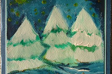 kartki ręcznie robione na Boże Narodzenie #BożeNarodzenie #kartki #kartka #RęcznieMalowane