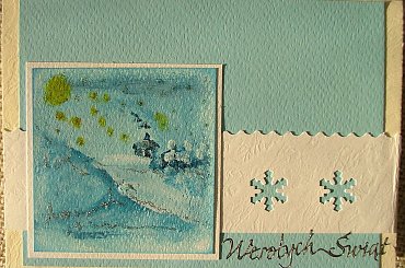 kartki ręcznie robione na Boże Narodzenie #BożeNarodzenie #kartki #kartka #RęcznieMalowane