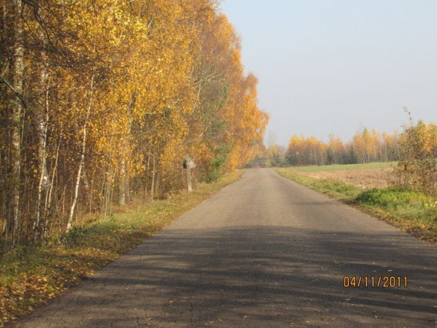 po zakupach wybraliśmy sie do pana wulkanizatora, żeby nam kółka ładnie się kręciły