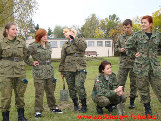 Pierwsze tegoroczne zgrupowanie klas wojskowych #Sobieszyn #Brzozowa #KlasaWojskowa