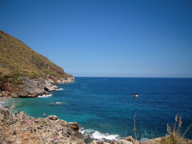 Plaża Cala Capreria - bardzo urokliwe miejsce #Sycylia #RiservaDelloZingaro