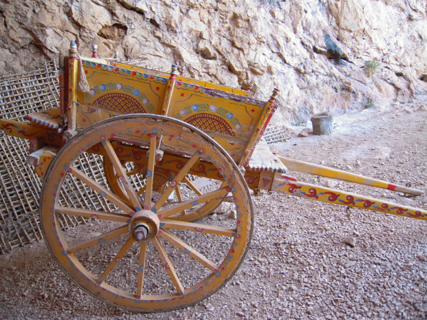 Riserva dello Zingaro - można podziwiać także wózki sycylijskie :) #Sycylia #RiservaDelloZingaro