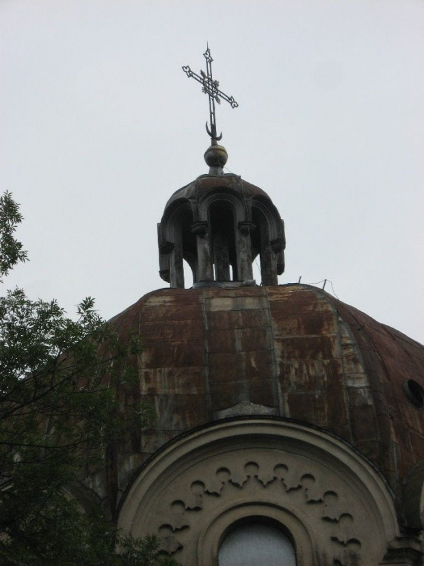 Widok na wieżę cerkwi #Krzywcza #cerkiew #DolinaSanu