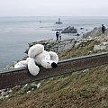 "pierwszy koniec świata", oj nie mogę się wdrapać - Pointe du Raz