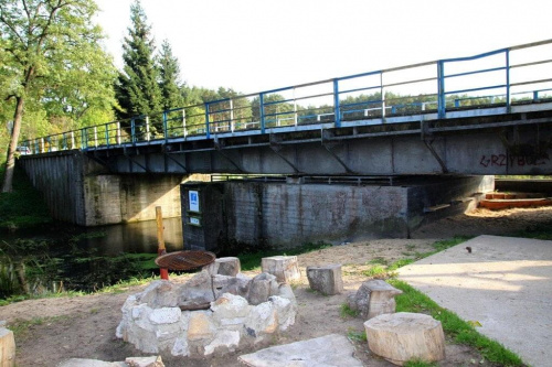Most obrotowy przy miejscowości Kursko. Jeden z dziesięciu w kraju i to z czynną maszynownią ale tylko okazjonalnie