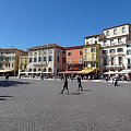 Piazza Brá - to największy i centralny plac w mieście. #Adyga #Arena #balkon #Bazylika #Julii #miasto #Most #Romea #rzeka #Szekspir #Veneto #Verona #Werona #Włochy