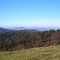 Luboń Wielki i Szczebel z polany Gorc Kamienicki #góry #beskidy #gorce #gorc #GorcKamienicki