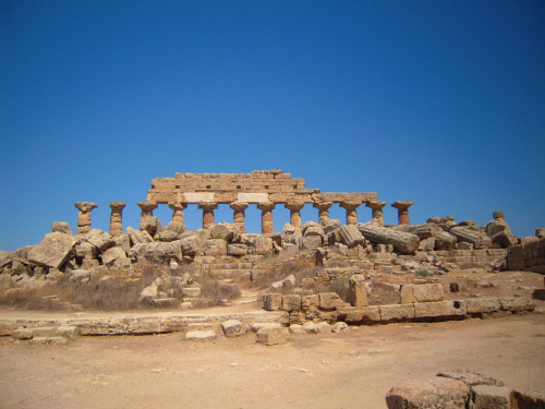 Świątynia C - 580 - 550 p.n.e. #Sycylia #Selinunte