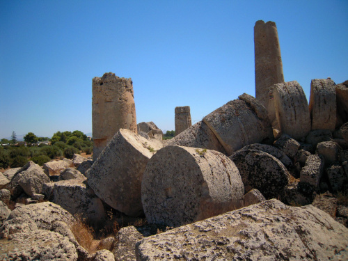 Świątynia G - 540 - 480 p.n.e. #Sycylia #Selinunte