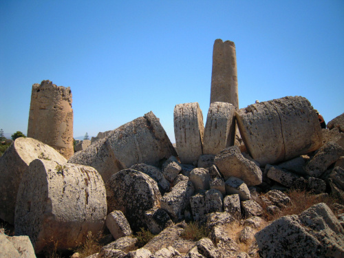 Świątynia G - jedna z największych świątyń starożytności #Sycylia #Selinunte