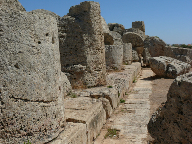 Ruiny Świątyń na wzgórzu wschodnim #Sycylia #Selinunte