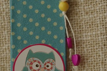 zakładka ręcznie zdobiona #PudełkaOzdobne #SegredatoryZdobione #zakładki